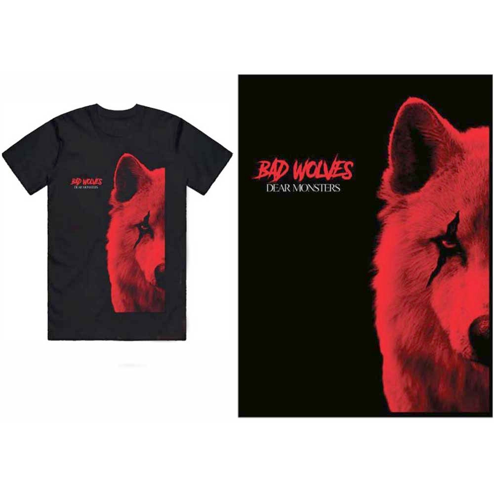 Bad Wolves - Dear Monsters Heren Tshirt - Zwart